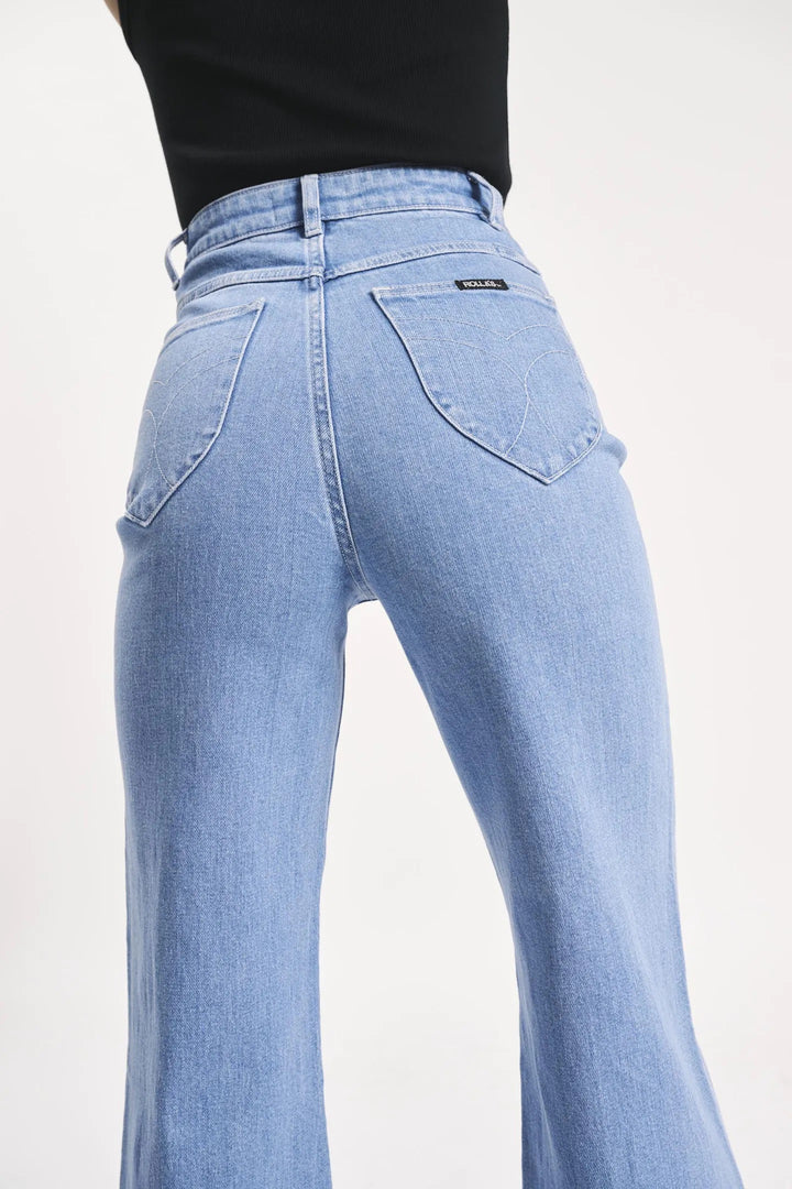 ROLLAS Womens Sailor Jean Lilah Blue, WOMENS DENIM, ROLLAS, Elwood 101