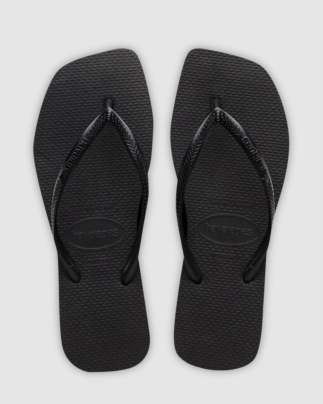 HAVAIANAS Slim Square Solid Black Female, WOMENS HAVAIANAS, HAVAIANAS, Elwood 101