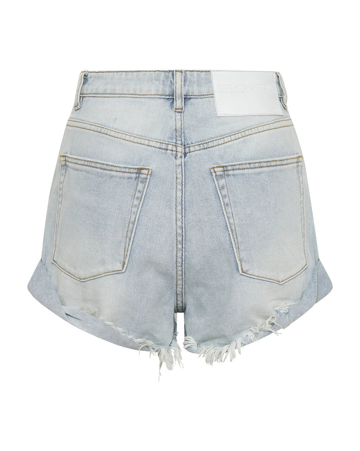 ONE TEASPOON Womens Hustler Studded Bandit High Waist Denim Shorts - Hustler, WOMENS SHORTS, OneTeaspoon, Elwood 101