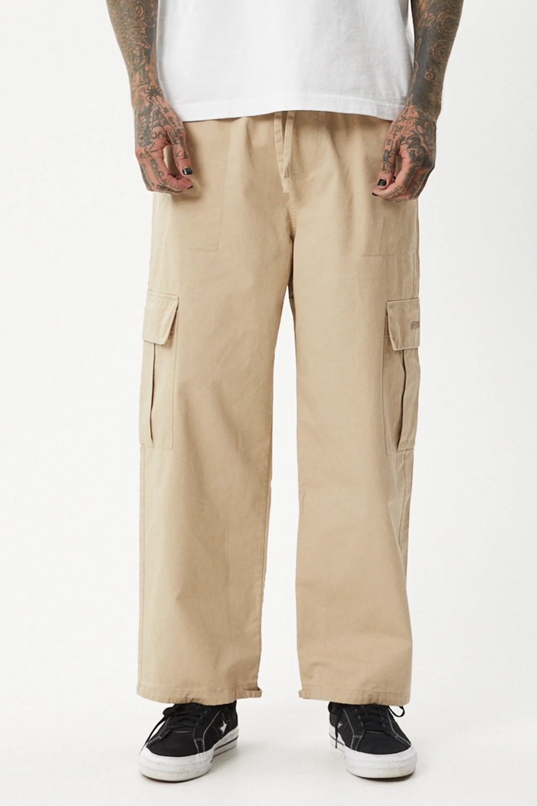 AFENDS Mens Atlas - Twill Cargo Pants - Taupe, MENS DENIM, AFENDS, Elwood 101