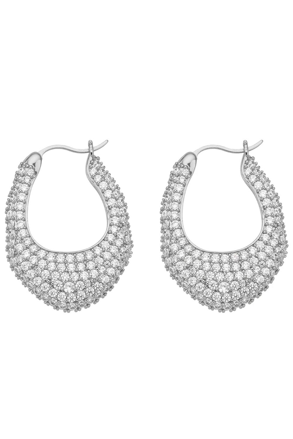 AMBER SCEATS Womens Aria Earrings - Silver, WOMENS JEWELLERY, AMBER SCEATS, Elwood 101