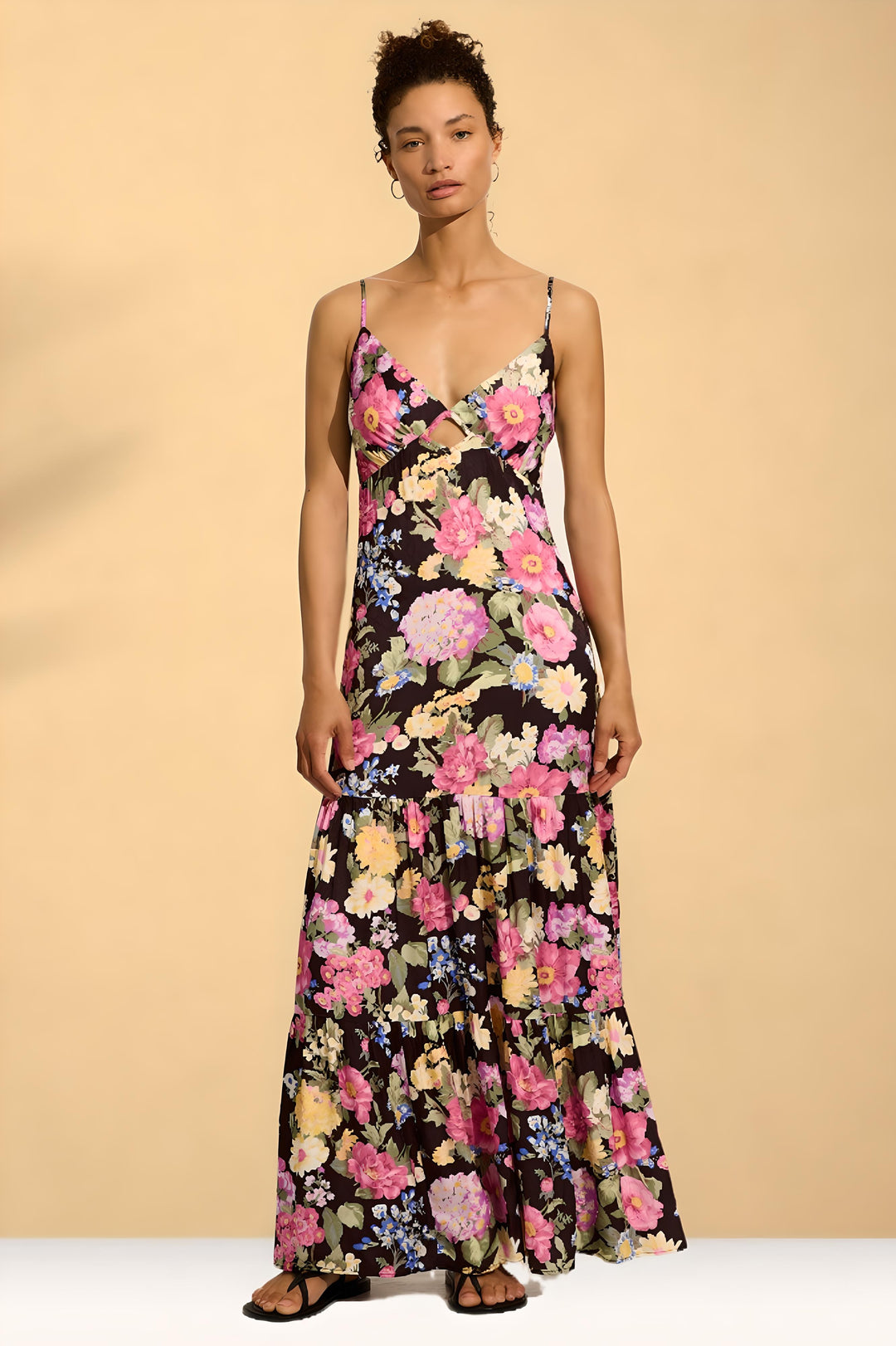 AUGUSTE THE LABEL Womens Haisley Maxi Dress Black, WOMENS DRESSES, AUGUSTE THE LABEL, Elwood 101