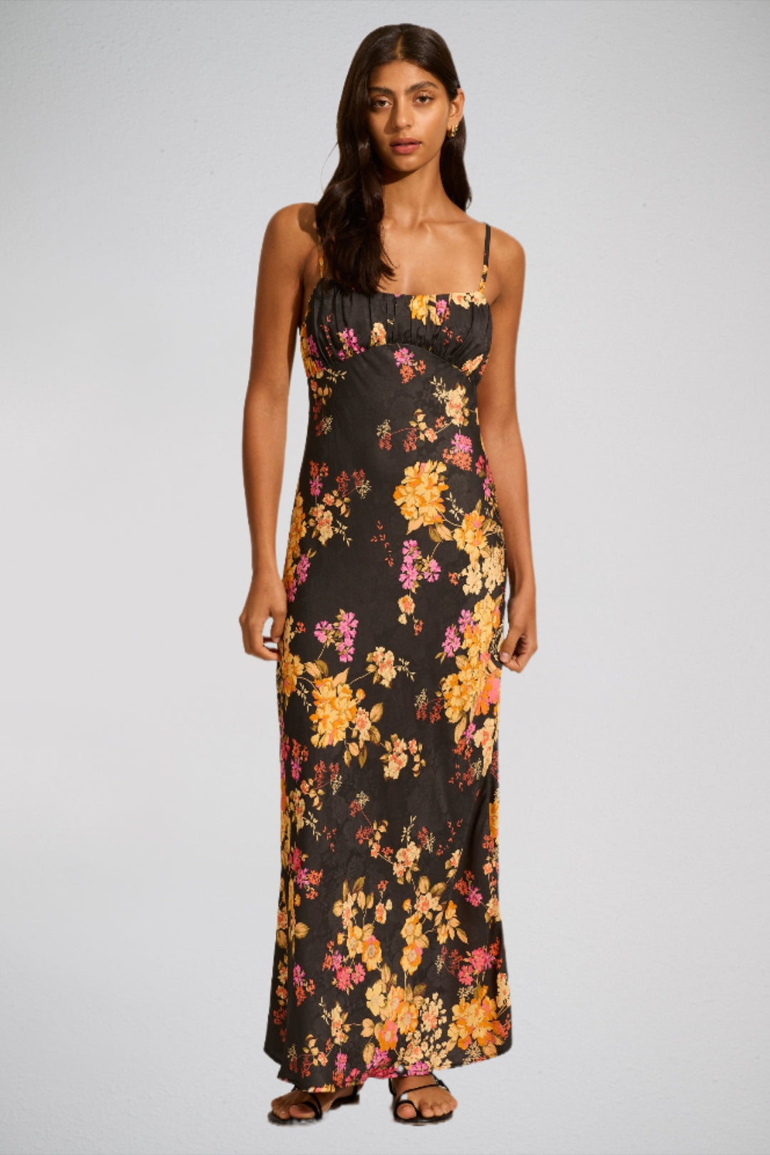 AUGUSTE THE LABEL Womens Lavinia Maxi Dress - Black, WOMENS DRESSES, AUGUSTE THE LABEL, Elwood 101