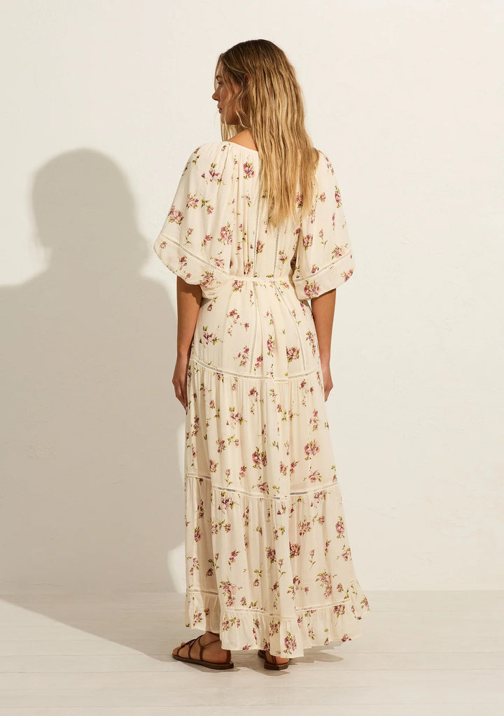 AUGUSTE THE LABEL Womens Alannah Maxi Dress - Ivory, WOMENS DRESSES, AUGUSTE THE LABEL, Elwood 101