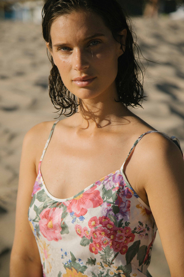 AUGUSTE THE LABEL Womens Irina Midi Dress - White, WOMENS DRESSES, AUGUSTE THE LABEL, Elwood 101