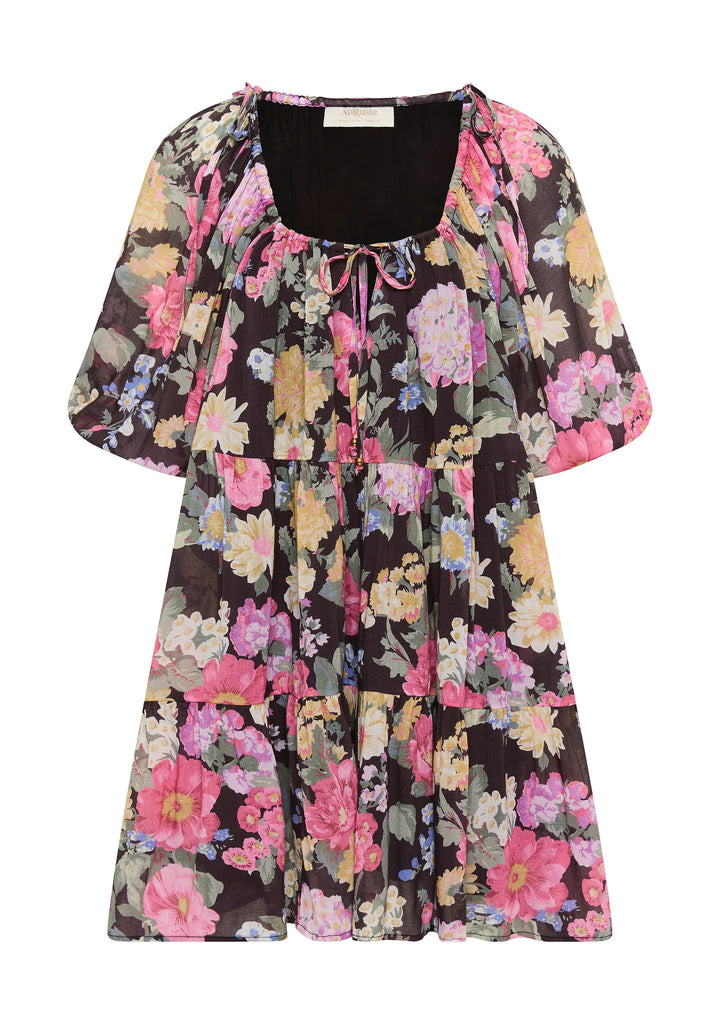 AUGUSTE THE LABEL Womens Daphne Mini Dress - Black, WOMENS DRESSES, AUGUSTE THE LABEL, Elwood 101