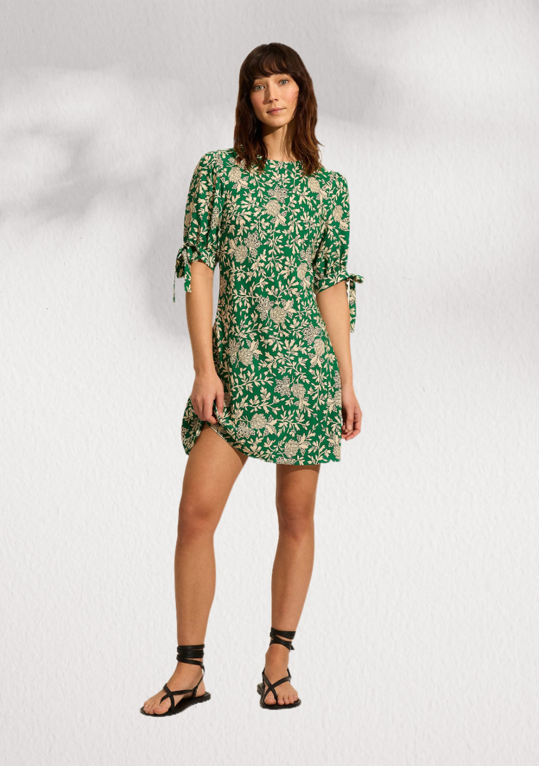 AUGUSTE THE LABEL Womens Raelynn Mini Dress - Apple Green, WOMENS DRESSES, AUGUSTE THE LABEL, Elwood 101