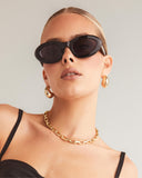 BANBE EYEWEAR Womens The Jasmine Sunglasses - Black- Black, SUNGLASSES UNISEX, BANBE, Elwood 101