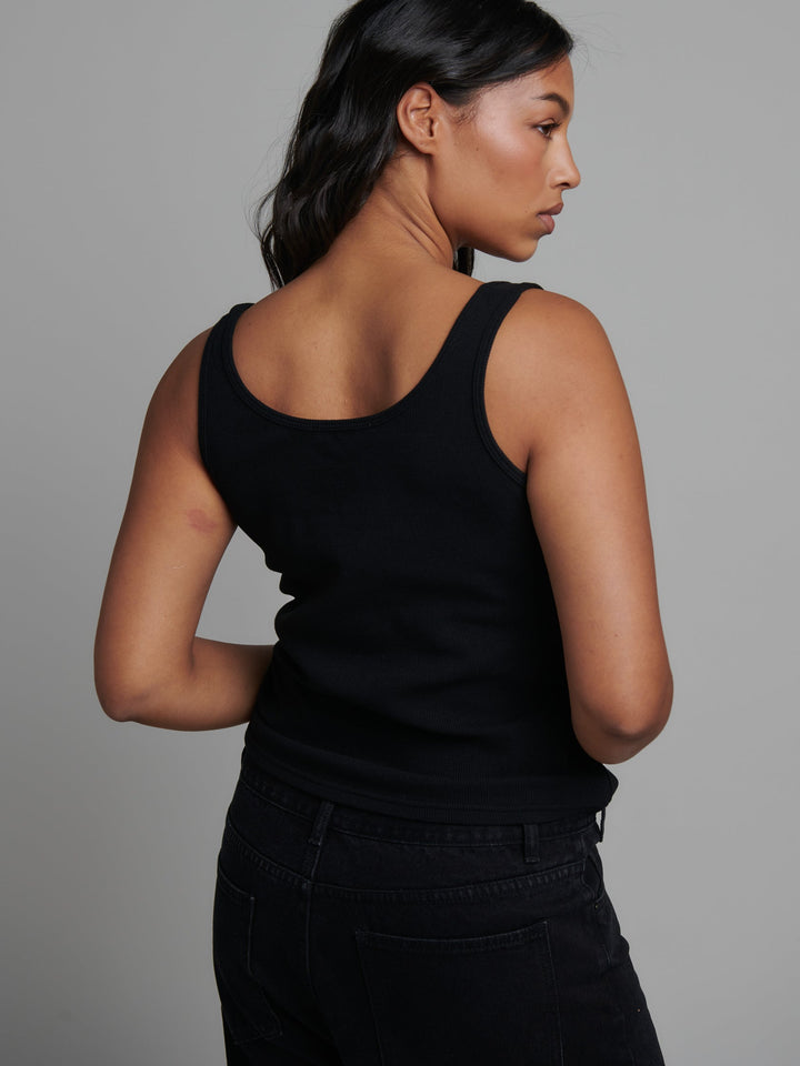 BAYSE BRAND Womens Jordy Tank - Black, WOMENS TEES & TANKS, BAYSE BRAND, Elwood 101