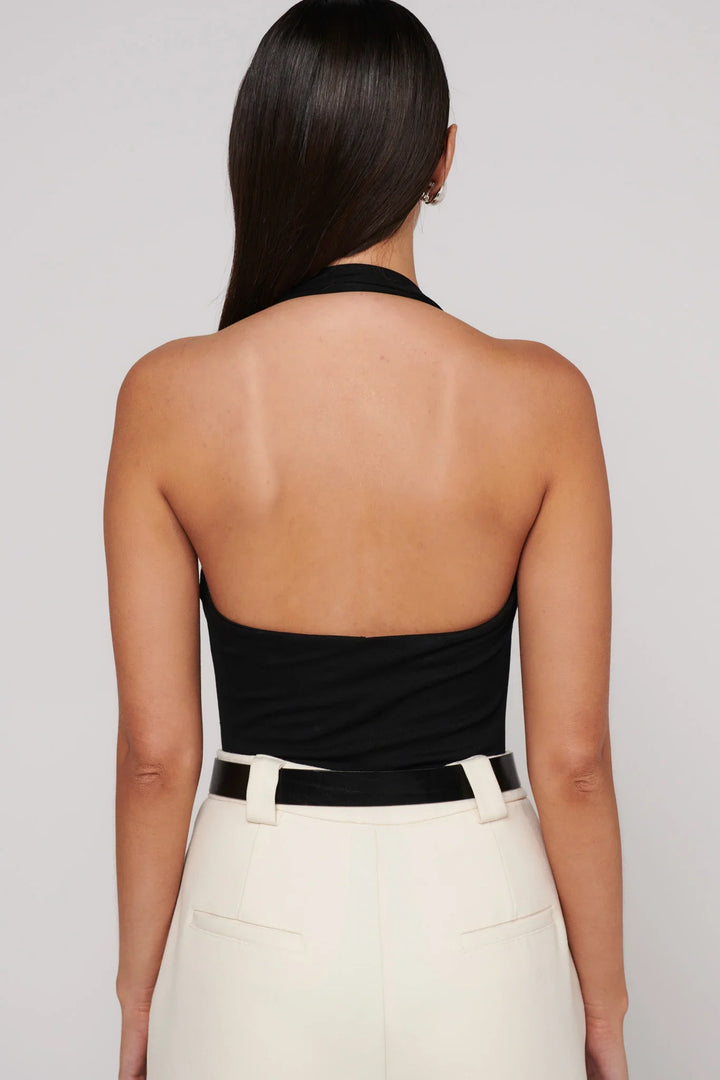 BAYSE BRAND Womens Karlita Bodysuit - Black, WOMENS BODYSUITS, BAYSE BRAND, Elwood 101