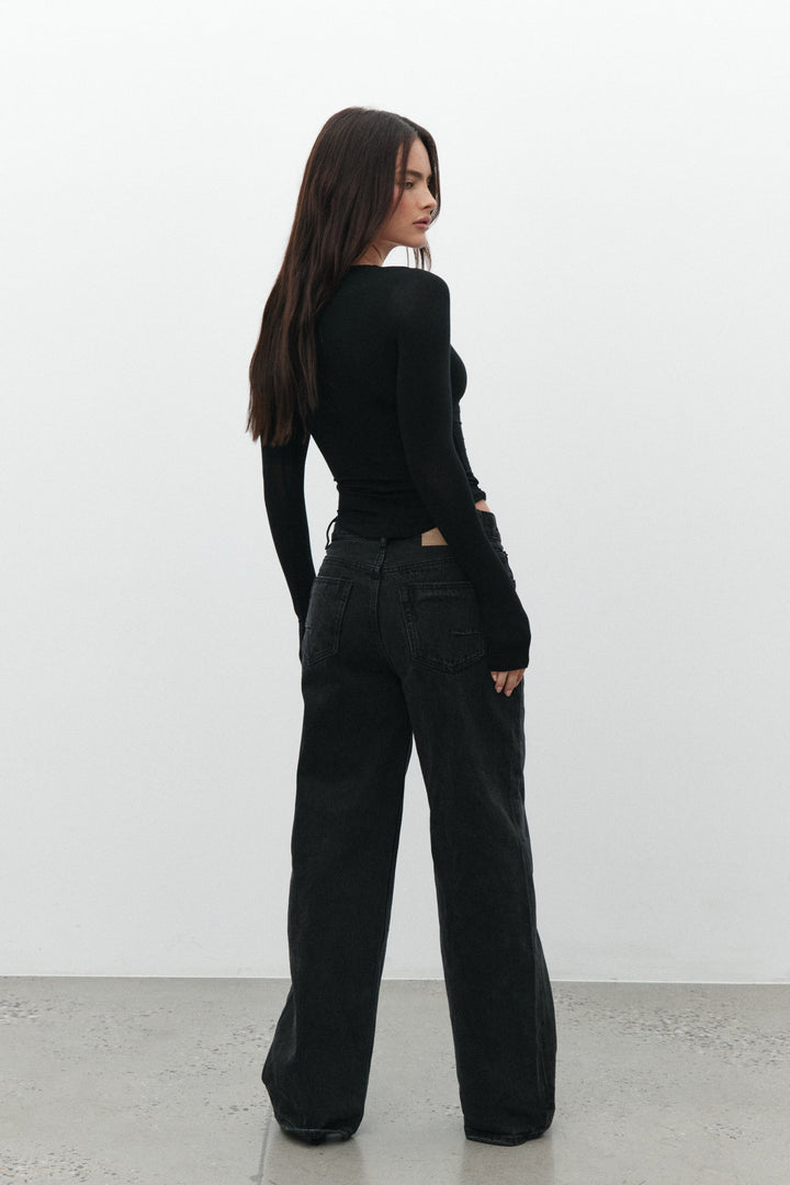 BAYSE BRAND Womens Anisa Top - Shadow, WOMENS TOPS & SHIRTS, BAYSE BRAND, Elwood 101