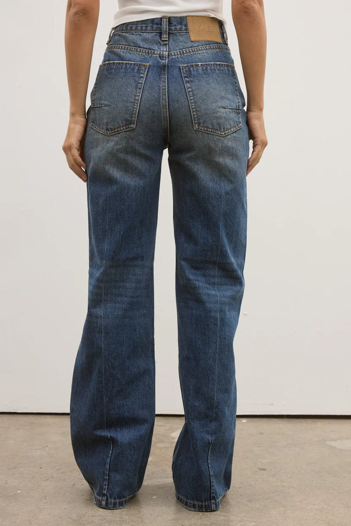 BAYSE BRAND Womens Camille Relaxed Flare Jean in Ash Tide, WOMENS DENIM, BAYSE BRAND, Elwood 101