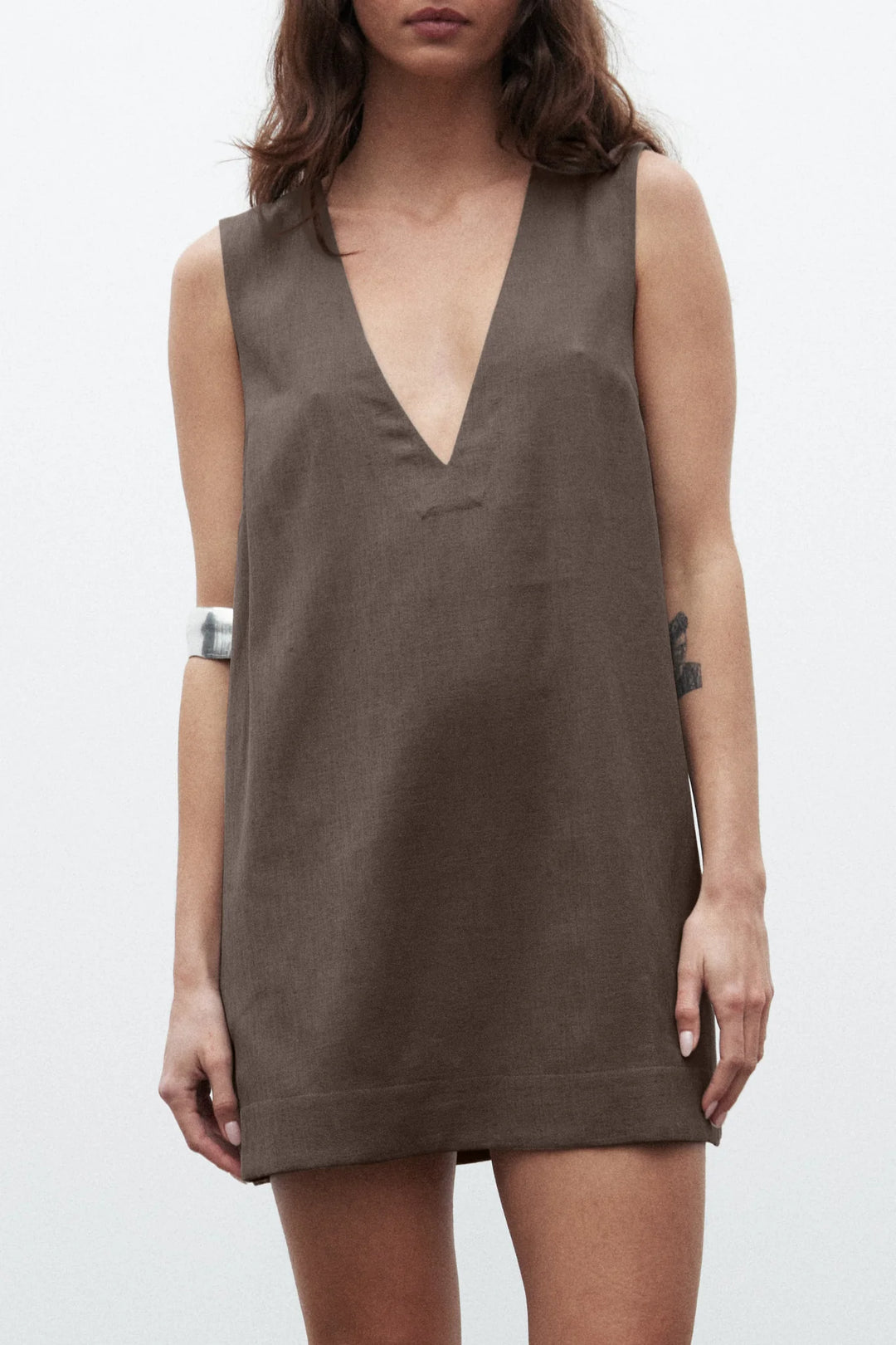 BAYSE BRAND Womens Skylar Dress - Chocolate, WOMENS DRESSES, BAYSE BRAND, Elwood 101