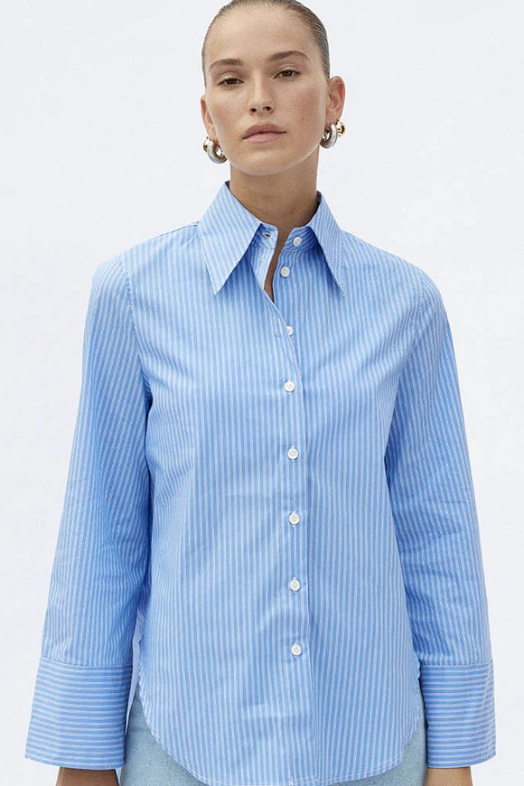 BLANCA Womens Fern Shirt - Azure, WOMENS TOPS & SHIRTS, BLANCA, Elwood 101