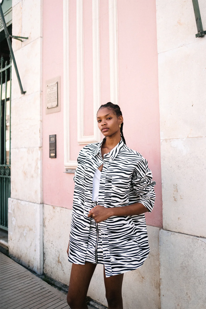 BLANCA Womens Quinn Jacket - Zebra, WOMENS COATS & JACKETS, BLANCA, Elwood 101