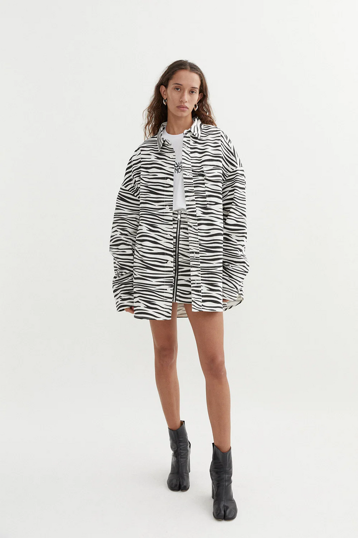 BLANCA Womens Quinn Jacket - Zebra, WOMENS COATS & JACKETS, BLANCA, Elwood 101