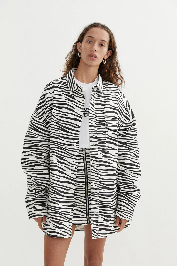 BLANCA Womens Quinn Jacket - Zebra, WOMENS COATS & JACKETS, BLANCA, Elwood 101