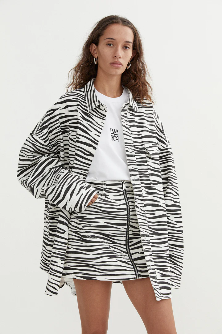 BLANCA Womens Quinn Jacket - Zebra, WOMENS COATS & JACKETS, BLANCA, Elwood 101