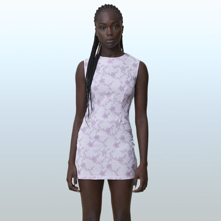 BLANCA Womens Rosana Dress - Lilac, WOMENS DRESSES, BLANCA, Elwood 101