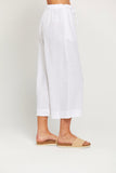 BY RIDLEY Womens Louisa Linen Pant - White, WOMENS PANTS, BY RIDLEY, Elwood 101