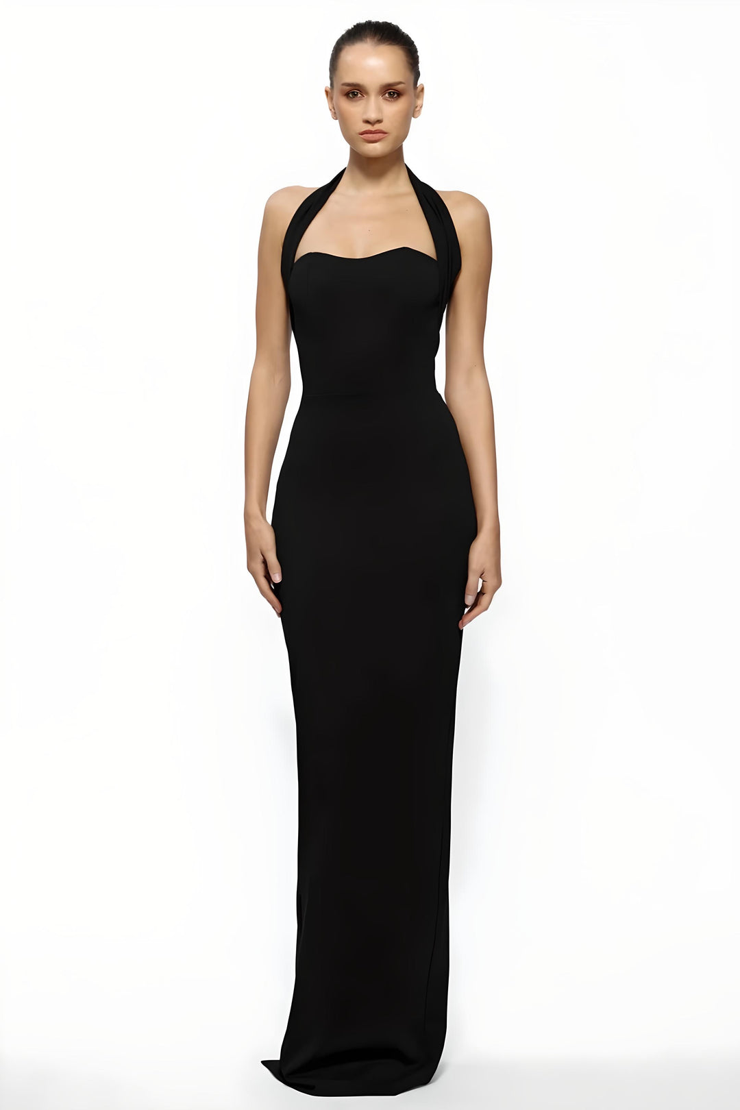 EFFIE KATS Womens Marian Gown Black, WOMENS DRESSES, EFFIE KATS, Elwood 101