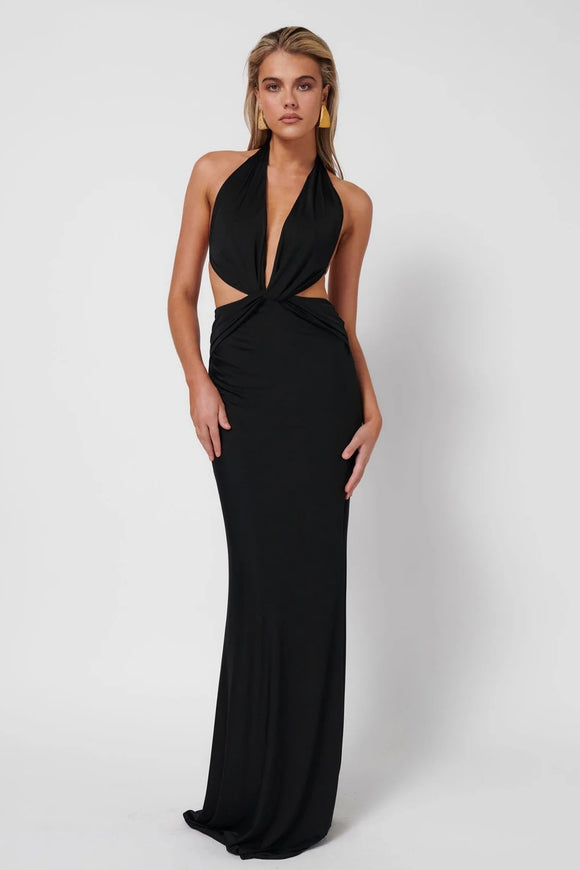 EFFIE KATS Womens Harper Gown - Black, WOMENS DRESSES, EFFIE KATS, Elwood 101