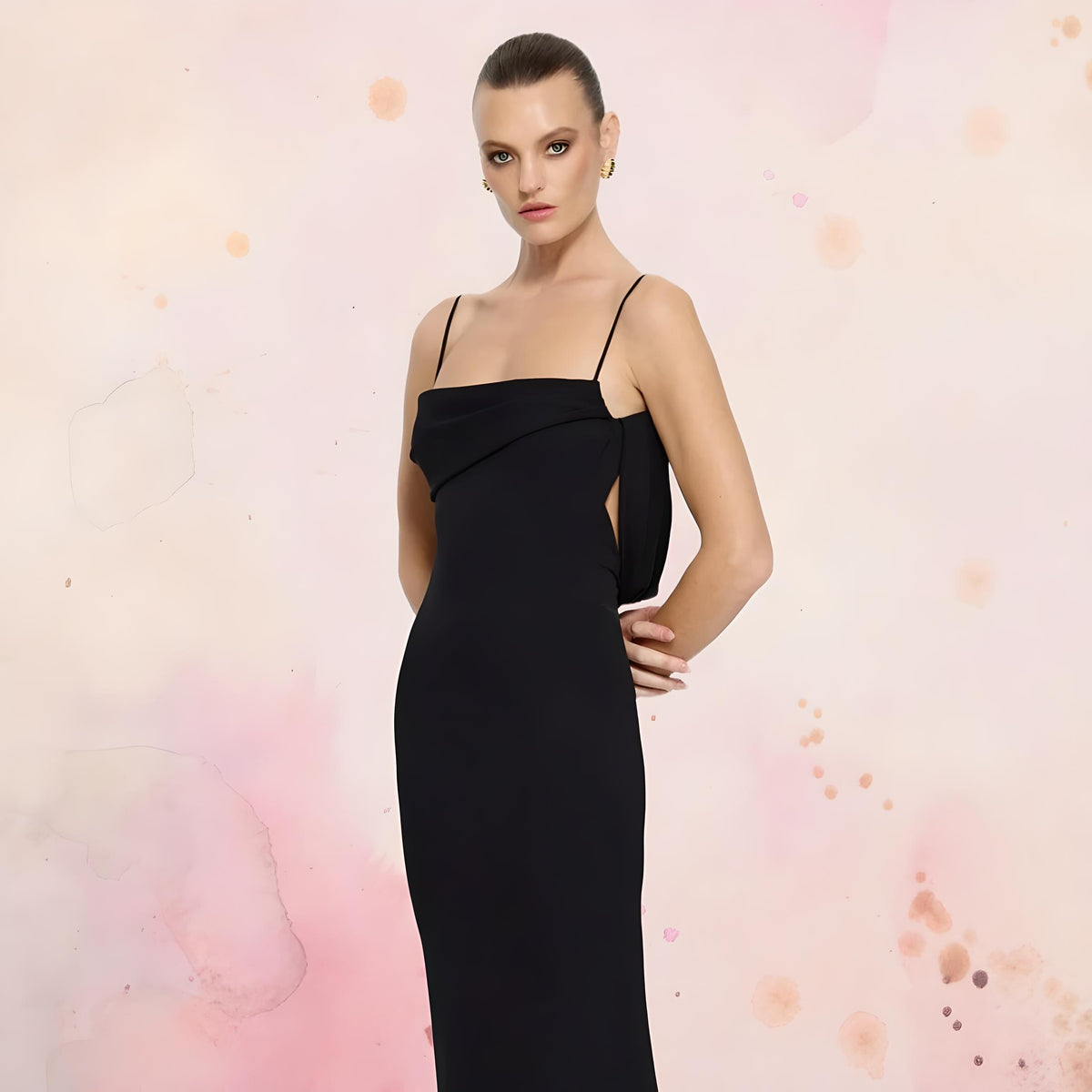 Effie Kats Havilland Gown Black