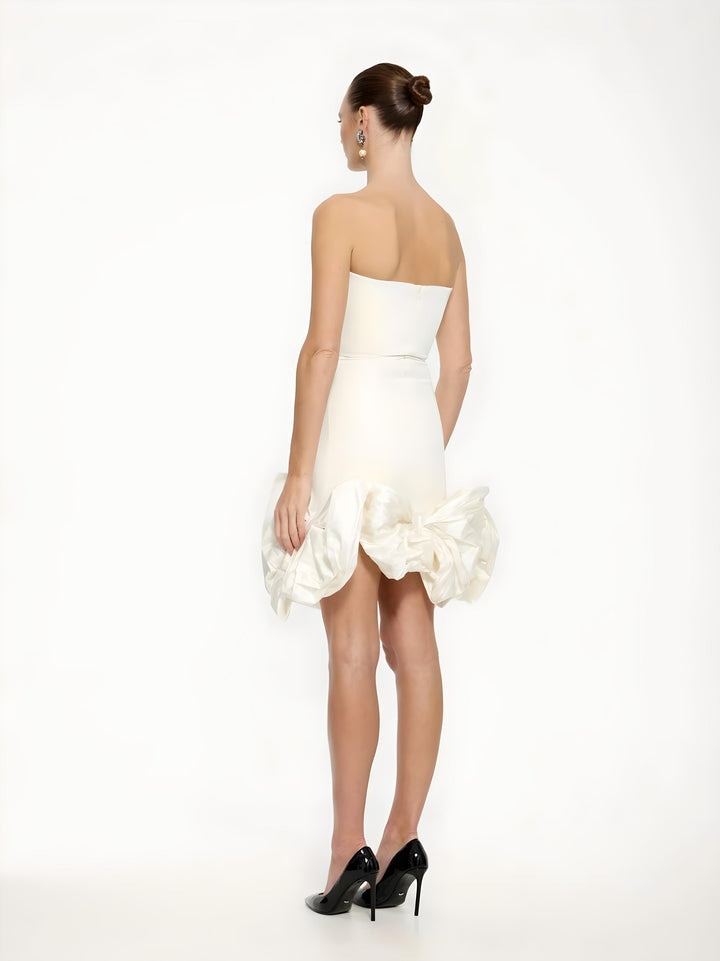 EFFIE KATS Womens Milla Mini Dress - Ivory, WOMENS DRESSES, EFFIE KATS, Elwood 101