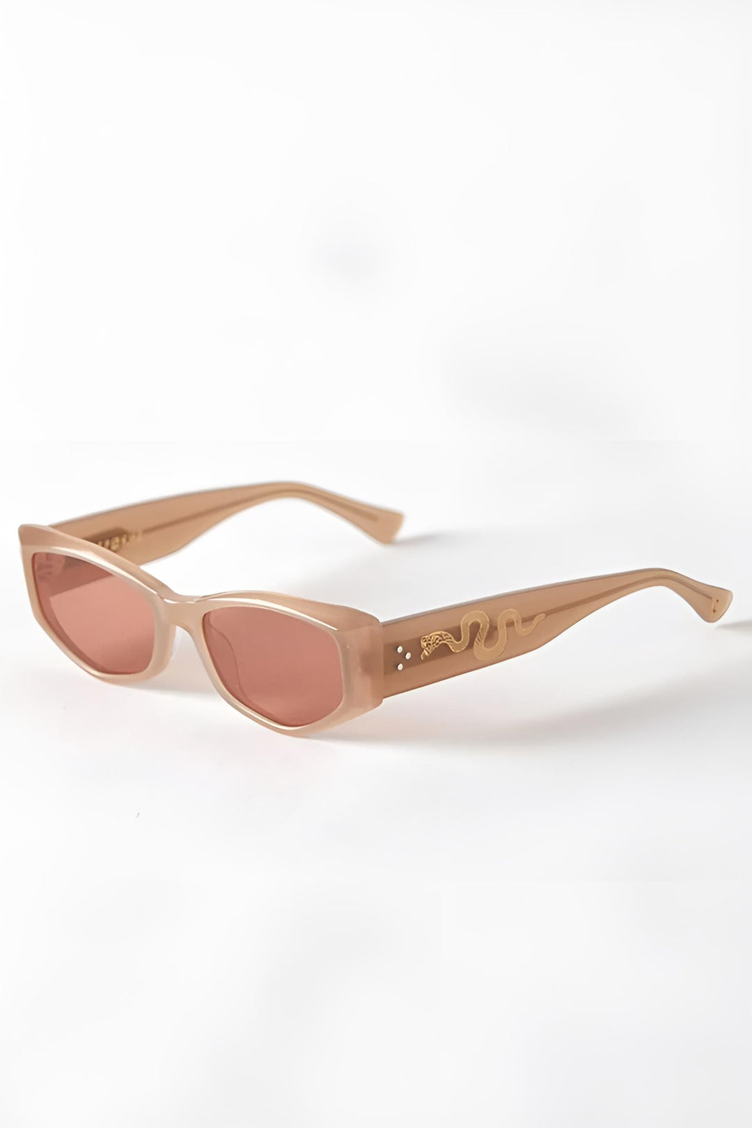 EPOKHE Guilty Sunglasses - Bone Polished / Amber, SUNGLASSES UNISEX, EPOKHE, Elwood 101