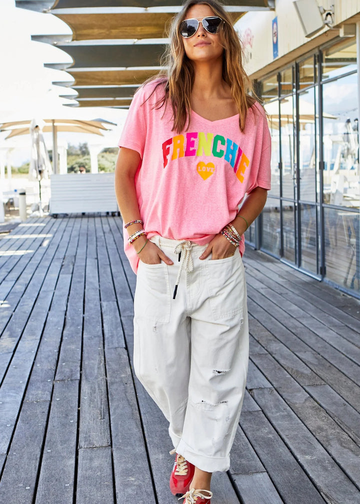 HAMMILL & CO Womens Distressed White Carpenter Jean - White, WOMENS DENIM, CAT HAMMILL, Elwood 101