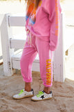 HAMMILL & Co Womens California Track Pants - Pastel Pink, WOMENS TRACK PANTS, CAT HAMMILL, Elwood 101
