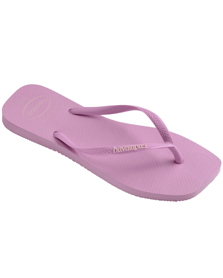 HAVAIANAS Womens Slim Square Logo Pop up Fresh Lavender Female, WOMENS HAVAIANAS, HAVAIANAS, Elwood 101