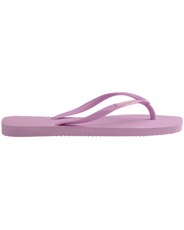 HAVAIANAS Womens Slim Square Logo Pop up Fresh Lavender Female, WOMENS HAVAIANAS, HAVAIANAS, Elwood 101