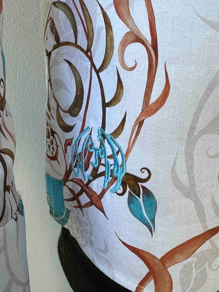 JOHN LENNON Mens Eldon Long Sleeve Shirt in Ecru, MENS SHIRTS, JOHN LENNON, Elwood 101