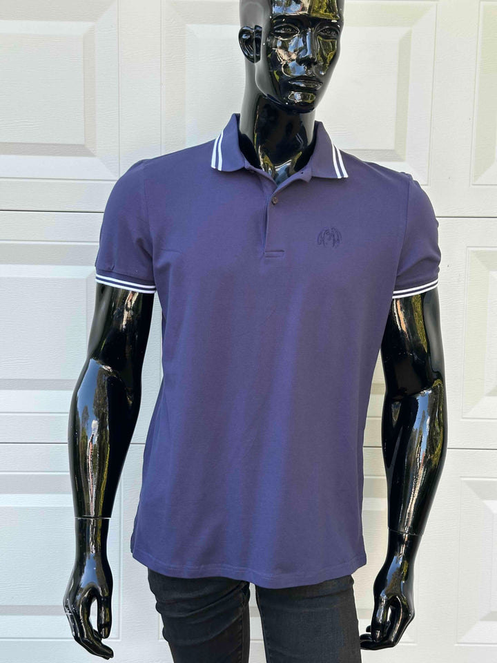 JOHN LENNON Mens Liam Polo Shirt in Navy, MENS SHIRTS, JOHN LENNON, Elwood 101