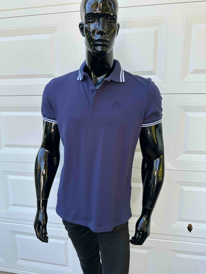 JOHN LENNON Mens Liam Polo Shirt in Navy, MENS SHIRTS, JOHN LENNON, Elwood 101