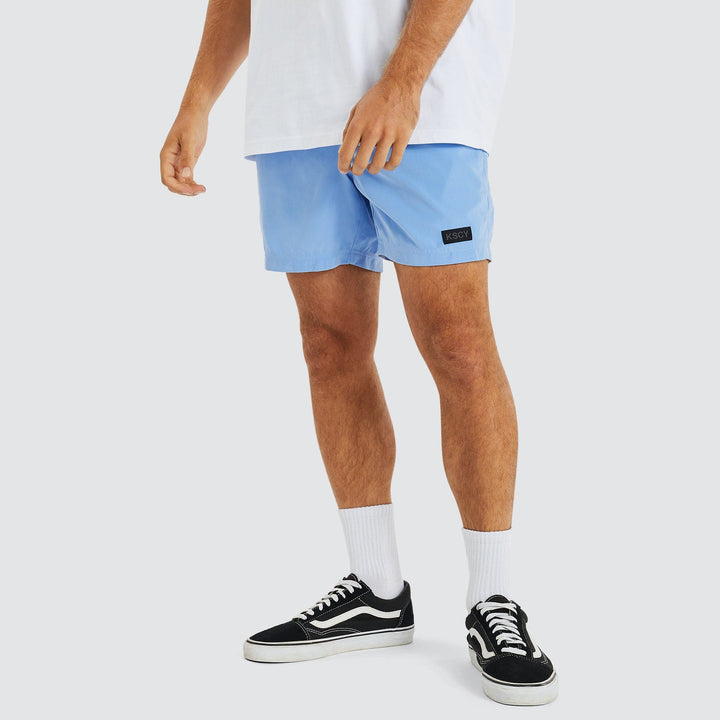 KISS CHACEY Mens Sunrise Beach Short - Corn Flower, MENS SHORTS, KISS CHACEY, Elwood 101