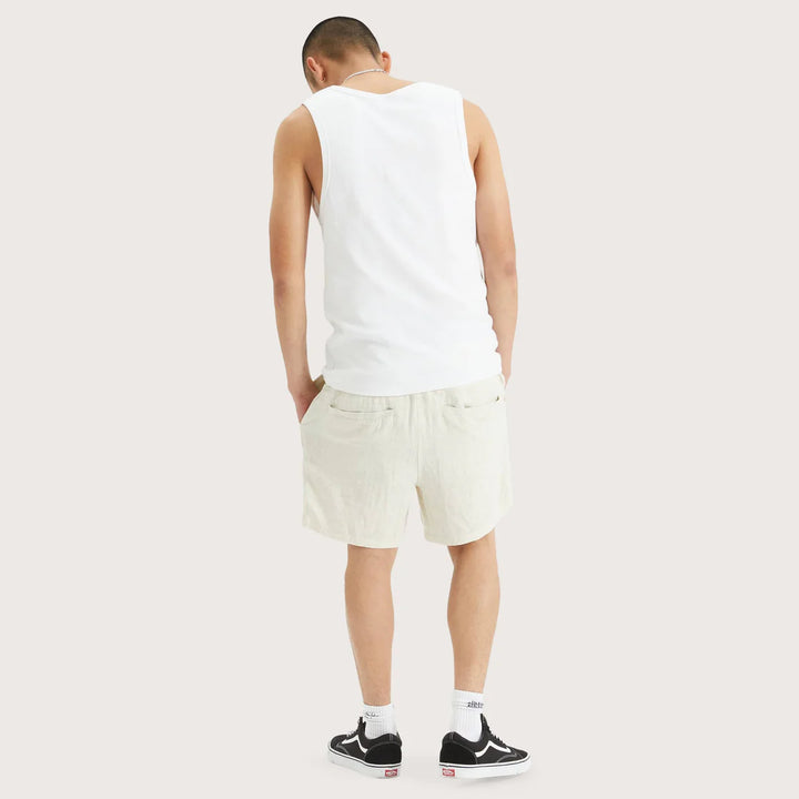 KISS CHACEY Mens Positano Linen Short - Pigment Oatmeal, MENS SHORTS, KISS CHACEY, Elwood 101