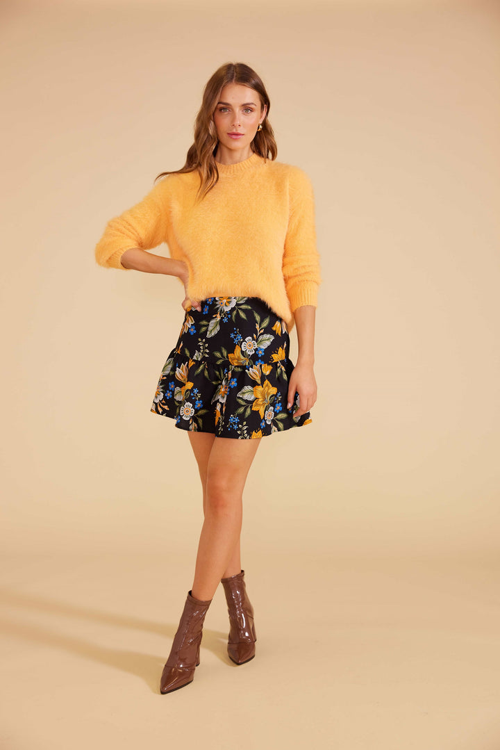 MINKPINK Womens Freya Knit Jumper - Mango, WOMENS KNITS & SWEATERS, MINKPINK, Elwood 101