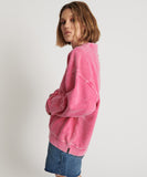 ONE TEASPOON Womens Pink Bower Bird Retro Sweater - Pink, WOMENS KNITS & SWEATERS, OneTeaspoon, Elwood 101
