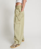 ONE TEASPOON Womens Sage Parachute Pants - Sage Green, WOMENS PANTS, OneTeaspoon, Elwood 101
