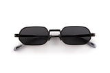 OSCAR & FRANK Mr Zuzu Sunglasses  Matte Black Titanium / Grey Lens, SUNGLASSES UNISEX, OSCAR & FRANK, Elwood 101