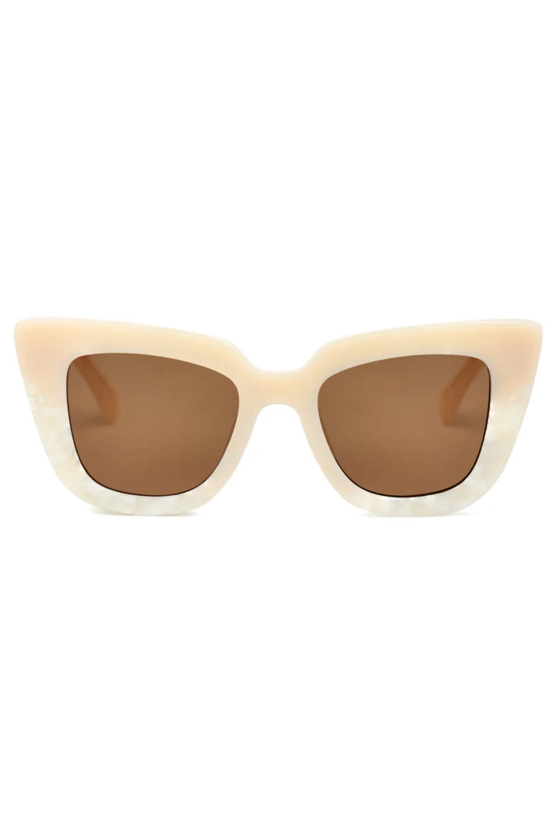 OSCAR & FRANK Fairfax & 3rd Sunglasses - Cream Pearl, SUNGLASSES UNISEX, OSCAR & FRANK, Elwood 101