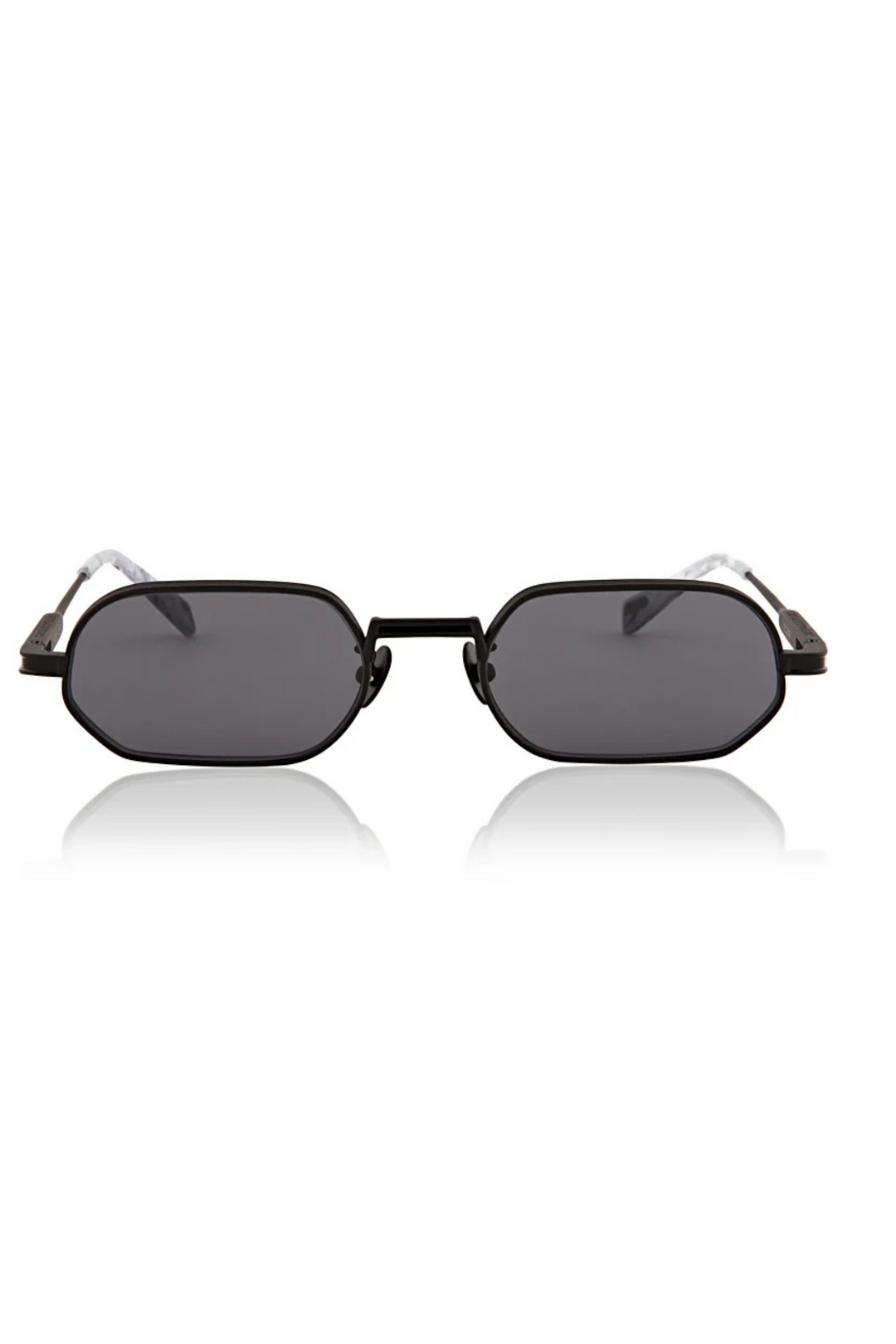 OSCAR & FRANK Mr Zuzu Sunglasses  Matte Black Titanium / Grey Lens, SUNGLASSES UNISEX, OSCAR & FRANK, Elwood 101