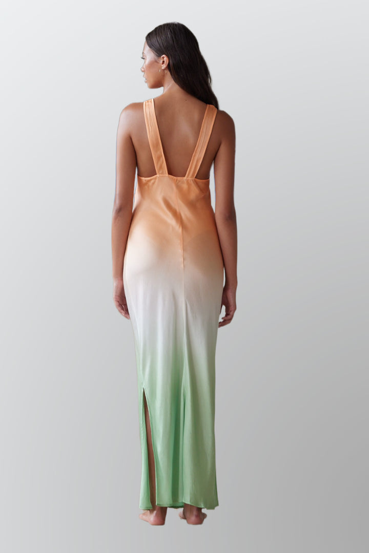 PIPPA Womens Alessi Dress - Neon Orange/ Lime Ombre, WOMENS DRESSES, PIPPA, Elwood 101