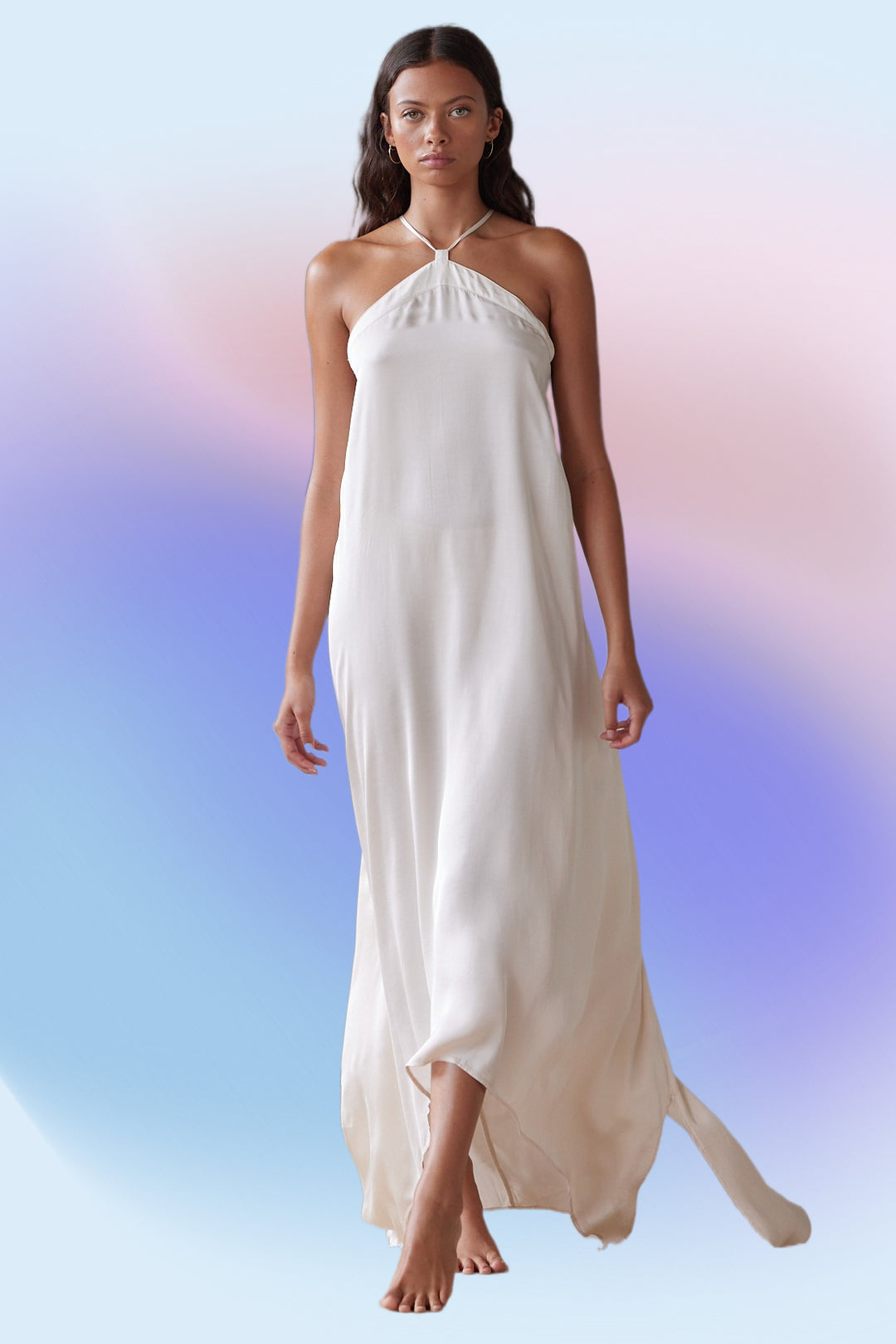 PIPPA THE LABEL Womens Valentina Dress - Ecru, WOMENS DRESSES, PIPPA, Elwood 101