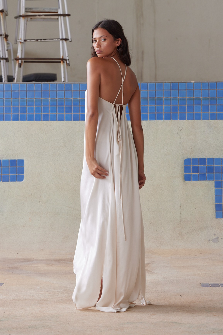 PIPPA Womens Valentina Dress - Ecru, WOMENS DRESSES, PIPPA, Elwood 101