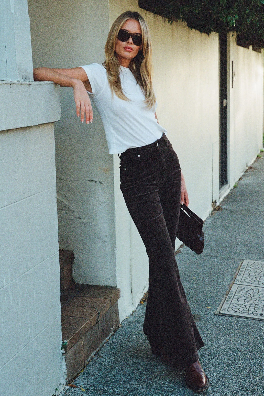 ROLLAS Womens Eastcoast Flare Cords - Elm, WOMENS DENIM, ROLLAS, Elwood 101