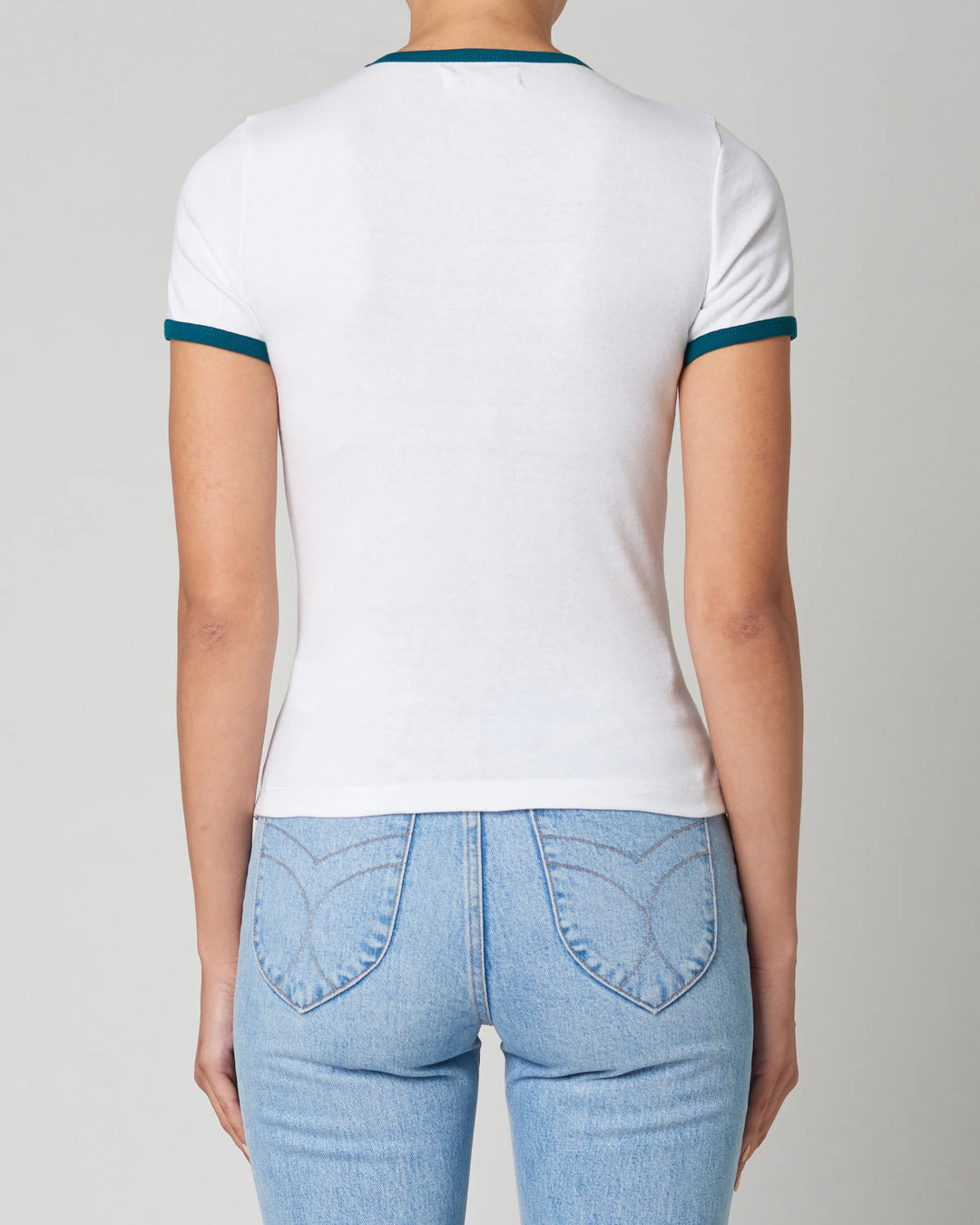 ROLLAS Womens Girl Next Door Baby Rib Tee - Forest, WOMENS TEES & TANKS, ROLLAS, Elwood 101