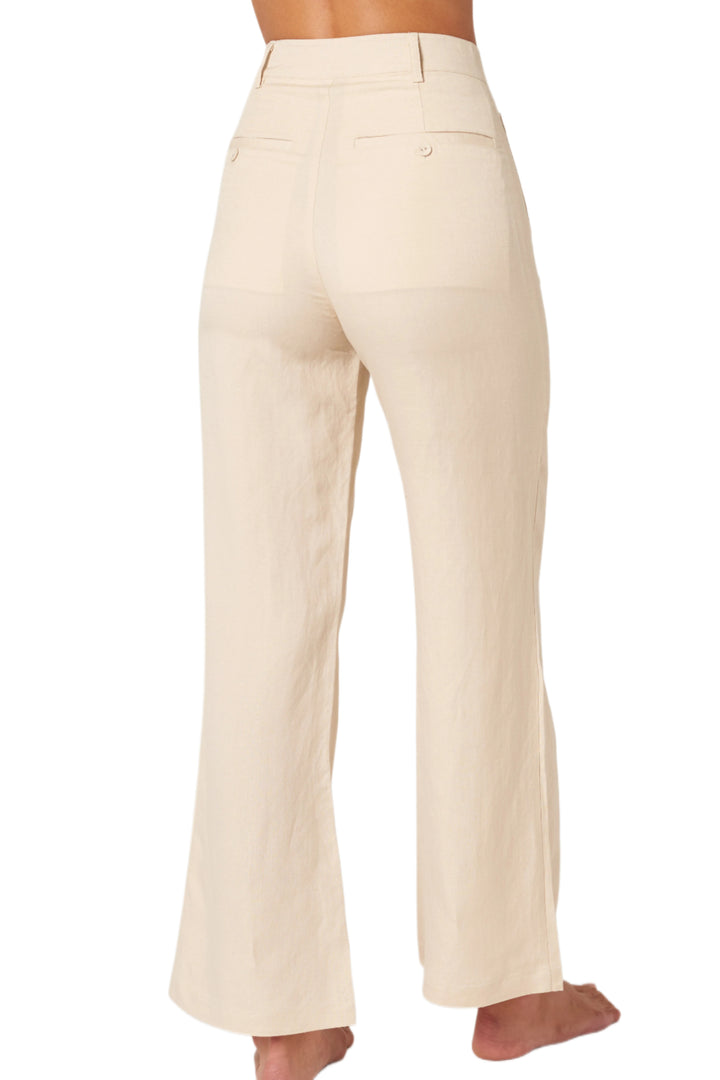 ROLLAS Womens Sailor Linen Pant - Biscuit, WOMENS DENIM, ROLLAS, Elwood 101